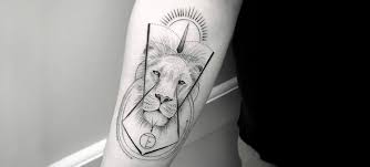 Lion Tattoo By Balasz Bercsenyi Single Needle Tattoo Lion Tattoo Tattoos For Guys