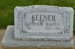 Ralph Kreider Keener (1910-1978)