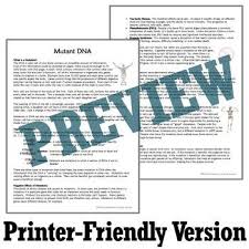 Mutations are essential to evolution; Dna Mutations Informational Text Article And Worksheet Ngss Ms Ls3 1 Informational Text Text Dependent Questions Life Science Resources