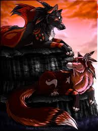 Ok For A Fact I Know There A Running A Evil Army Or Something Anime Wolf Fantasy Wolf Wolf Pictures