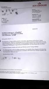 Die monatsfrist fängt dann an zu laufen, wenn ihr versicherungsunternehmen den schaden reguliert hat oder die zahlung. Warum Von Kfz Versicherung Alte Leipziger Gekundigt Recht Ausbildung Und Studium Auto Und Motorrad