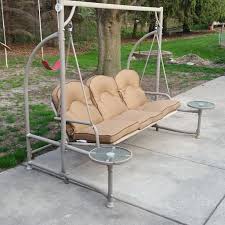 Walmart Home Trends North Hills Swing Replacement Cushion Rus453w Garden Winds Walmart Home Patio Swing Home Trends