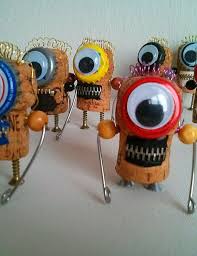 Bicholamp Kinder Basteln Einfach Basteln Mit Kork Und Basteln