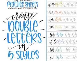 A few days ago sanaa showed me some words she was writing. 10 Styles To Letter The Uppercase Alphabet Lettering Etsy Lettering Practice Hand Lettering Practice Hand Lettering Practice Sheets