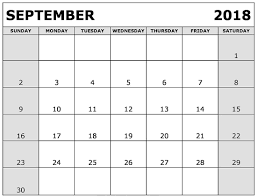 2018 September Calendar Spanish Calendar Printables 2018 Calendar Template Monthly Template