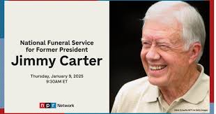 Former President Jimmy Carter's National Cathedral State Funeral Service