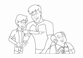 The kids will love these fun santa coloring pages. Kid Danger Coloring Pages Coloring Home