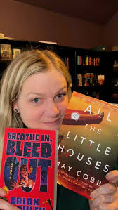 The @sourcebooks #bookfairy visited my house. So excited to dive into these  ARCs from amazing authors (and humans!) @brianmcwriter and @may_cobb. ,  Breathe In, Bleed Out by Brian McAuley is Midsommar ...