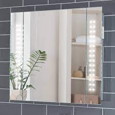 This works just as well in the bathroom as in any other room. Pebble Grey Rowan Illuminated Led Bathroom Mirror Cabinet With Shaver Socket And Concealed Heated Demister Mirror Pad Motion Sensor Switch 650 X 600 Ip44 Rated 10 Year Guarantee Amazon Co Uk Home Kitchen