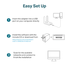 Tp Link Tl Wn822n 300mbps High Gain Wireless N Usb Adapter