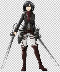 Mikasa Ackerman Eren Yeager Attack On Titan Armin Arlert Rendering Png Attack On Titan Mikasa Ackerman