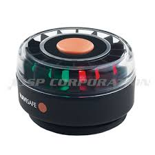 LEDナビライト (予備航海灯) 360°3色 (赤、緑、白) (点灯) PLASTIMO(プラスチモ)｜ネオネットマリン通販