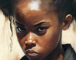 Black Girl Boxer, Black Art, Feminist Wall Art, Black Power Girl, Black  Woman Art, Black Girl Art, BLM Art, Afro American Art