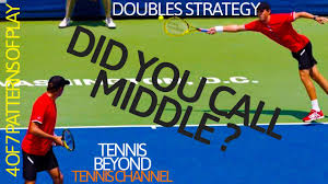 Find out more about playing great doubles in our guide to doubles tactics. Know This Before Hitting At The Net Player In This Lesson On Doubles Strategy Youtube