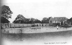 Port Sunlight Baths Open Air Swimming Pool Swimming Bath Local History