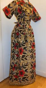 Fashion & life, auquel 84064 utilisateurs de pinterest sont abonnés. Robe Longue Froncee En Wax Pagne Africain Par Pagnshop Robes Long Afrikrea