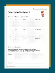 Übe mit den mathe aufgaben und mathematik übungen von mathefritz, alle themen einfach erklärt, arbeitsblätter für alle stufen gymnasium, realschule, hauptschule. Schriftliches Dividieren