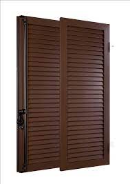 Volets Battants En Aluminium Persiennes A Lames Jointives Couleur Brun Sepia Ral 8014 Volet Battant Persienne Volet