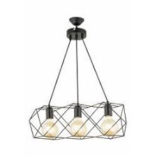 Safir Light Zambak 3 Lu Sirali Avize Siyah Boncuklu Avize Avize Avizeler