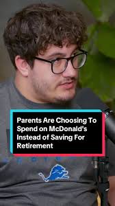 Choosing Between Financial Responsibility and Fast Food: Parents Prioritize  McDonald's Over Retirement Savings