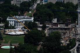 Appeals court says Trump is unlawfully constructing White House ballroom