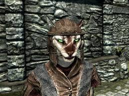 Helmets Khajiit Ears And Helmet Hair At Skyrim Nexus Mods And Community Skyrim Nexus Mods Helmet Hair Skyrim