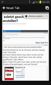 Ist google chrome abgestürzt, können sie ihre letzte sitzung einfach wiederherstellen. Chrome Zuletzt Geschlossene Tabs Wiederherstellen Android Hilfe De