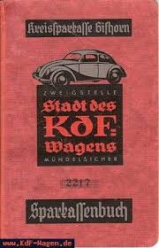 Vw 1942 Sparkassenbuch Nr 2217 5 2 1942 6702 1 Volkswagen Volkswagen Type 3 Vintage Vw