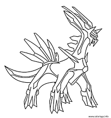 Voir plus d'idées sur le thème coloriage pokemon, coloriage pokemon legendaire, pokémon. Coloriage Dialga Pokemon Legendaire Jecolorie Com