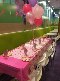 Barbie Themed Kids Table Set Up So Pretty Kids Table Set Kids Birthday Birthday Party Themes
