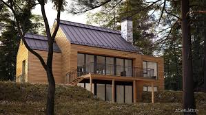 Les Maisons Metisses Adornetto Modern Lake House Modern House Exterior House Exterior