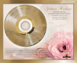 Schöne verse, gedichte und sprüche zur goldenen hochzeit. Musikerei Goldene Schallplatte Zur Goldenen Hochzeit