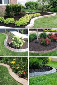 Pin By Yo Jale On Gardens And Outdoor Furniture In 2021 Garden Edging Concrete Garden Edging Front Yard Landscaping