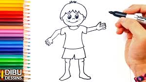 Le modèle vivant est une pratique courante dans le monde de l'art. Comment Dessiner Un Garcon Dessins Faciles Youtube