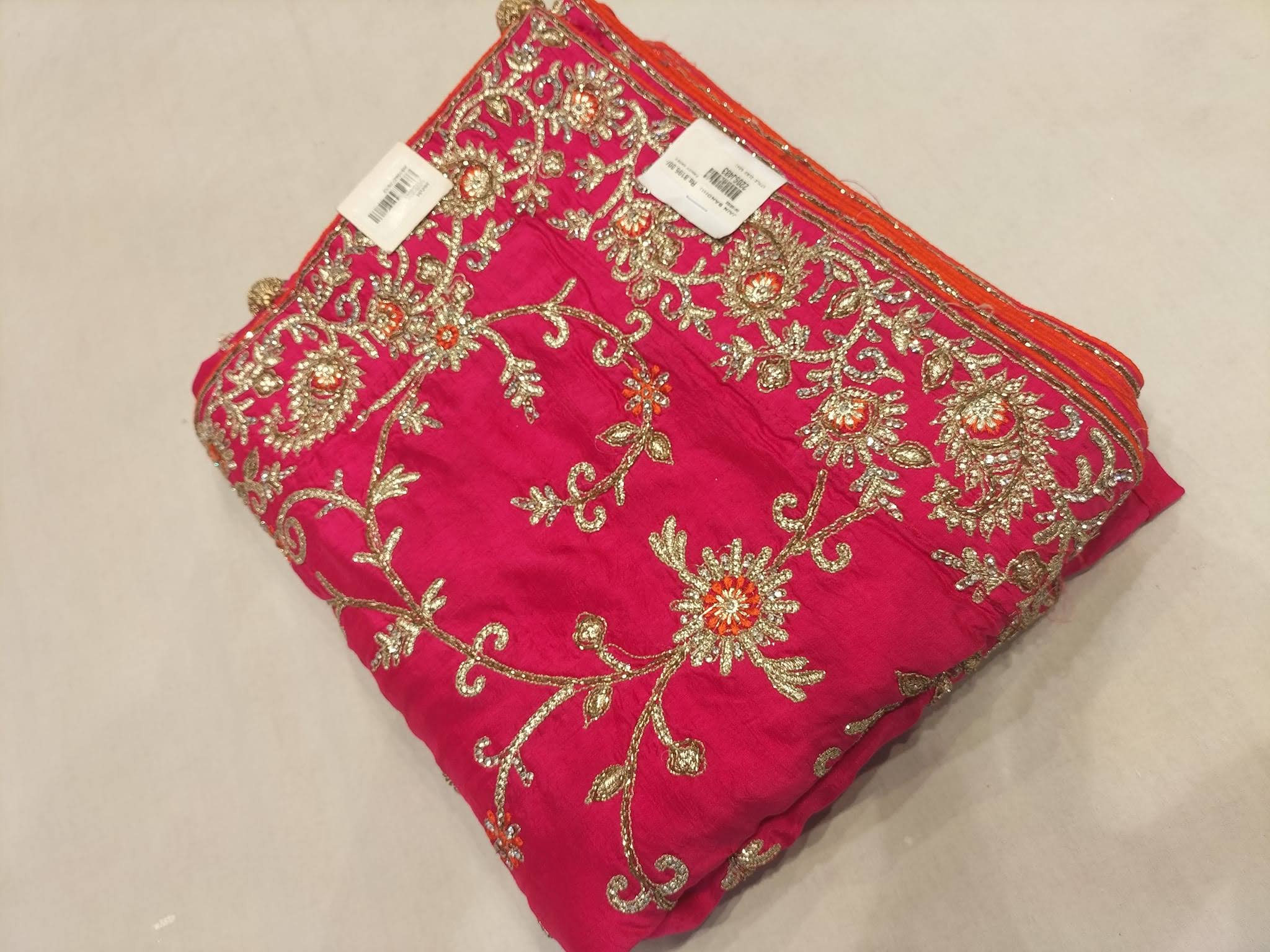 Embroidered Red Saree Party wear product image
