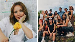'super star', 'pra ver se cola', 'papel de parede', 'panapaná'. Larissa Manoela Entrevista Now United Para Lancamento Do Videoclipe De Baila Todateen