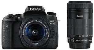 Canon eos 8000d full + full set. Canon Eos 8000d Digital Slr Camera Double Zoom Kit Priceincompare Com