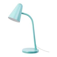 Ikea Fubbla Led Work Lamp Safety Tested And Tamper Proof Perfect Lighting For Doing Crafts Drawing Or Building Since Teal Desk Lamps Lamp Turquoise Lamp