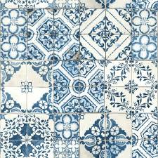 Mosaictiles for crafts blue assorted color 320 pieces glass glitter mosaic supplies pieces bulk square shape 0.4x0.4 inch by mosaic joy (blue, 320pcs). Blue Mosaic Tile Peel And Stick Wallpaper World Market