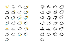 Weather Icon Pack Vector Svg Png Weather Icons Icon Pack Svg