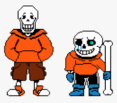 With tenor, maker of gif keyboard, add popular underswap sans animated gifs to your conversations. Underswap Sans Y Papyrus Hd Png Download Transparent Png Image Pngitem