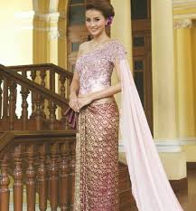 Thai Actress Thai Wedding Traditional Outfit Thai Traditional Dress Thailand Wedding Dress Thailand Dress