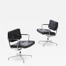 #airmax #suedepack #eames #ray and charles eames #eames chair #chair #minimal #nike #air max #eames chair #supreme #arc logo #back arc logo #cap #hat #loro piana #wool #eames #ray. Charles Ray Eames Eames Intermediate Desk Chair In Black Leather 1968