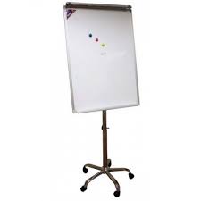 Partner Flip Chart Stand Movable 70x100cm Sc 555 Stationery