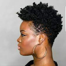 Nappy Mohawk Short Natural Hair Styles Tapered Natural Hair 4c Natural Hair