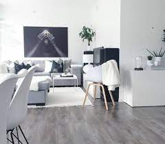Parcourez 47 photos et sauvegardez vos idées déco et d. Un Salon En Gris Et Blanc C Est Chic Voila 82 Photos Qui En Temoignent