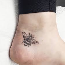 Jherelle Jay On Twitter Love A Bee Beetattoo Tinytattoo Finelinetattoo Dotwork Black Ink Firsttattoo Bumblebee Ankle Foottattoo Tattoo Https T Co Scshkleqvx Https T Co Sjuibnri7z