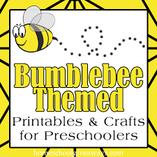 Free Bumblebee Themed Printables And Crafts For Preschoolers Homeschool Giveaways Bee Themed Classroom Bee Activities Preschool
