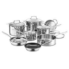 Choose from contactless same day delivery, drive up and more. Cuisinart 13 Pc Professional Stainless Steel Cookware Set