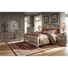 Angled wood feet add to stability of crib. Queen Ashley Furniture Bedroom Sets All About Furniture